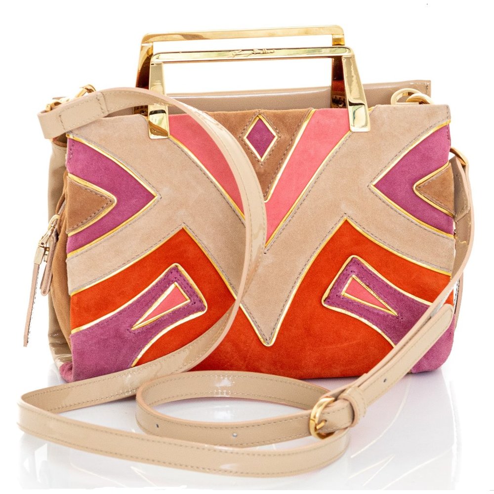 BALDININI Patchwork Leather Purse